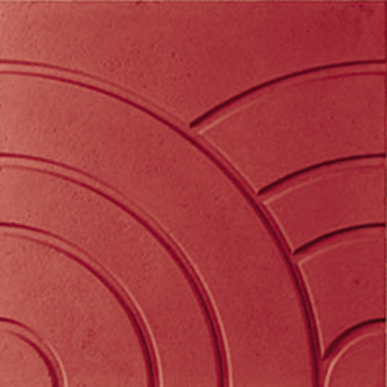 กระเบื้องคอนกรีตปูพื้น เอสซีจี รุ่น เพฟเม้นท์ ลายเกลียวคลื่น สีแดง ขนาด  40x40x3.5 ซม. - SCG Building Materials