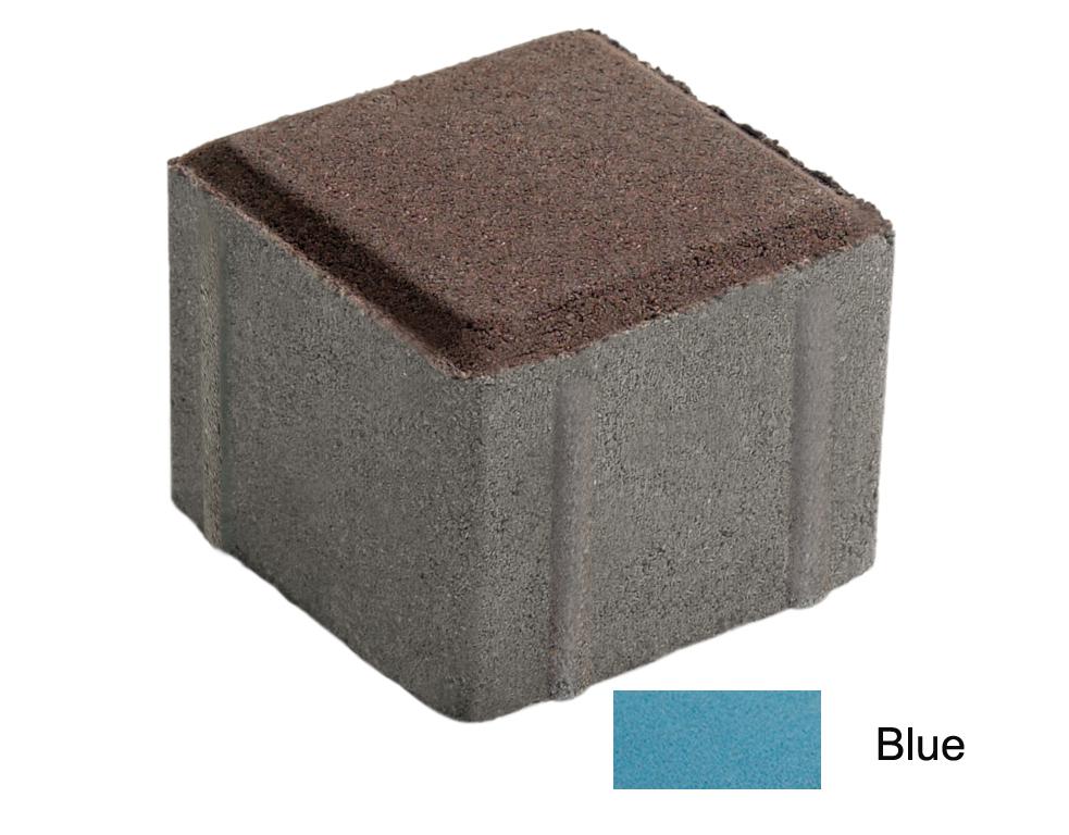 บล็อกปูพื้น เอสซีจี รุ่น จินตนาการ-จัตุรัส (Pack) 6 ซม. สีฟ้า