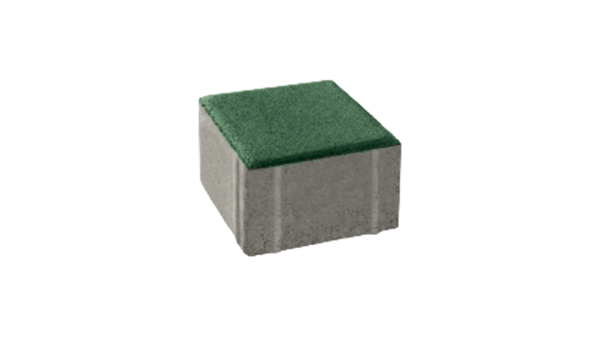 บล็อกปูพื้น เอสซีจี รุ่น ศิลาเหลี่ยม คูลพลัส ขนาด 10 X 10 X 6 ซม.(8 ก้อนต่อห่อ) สีเขียว