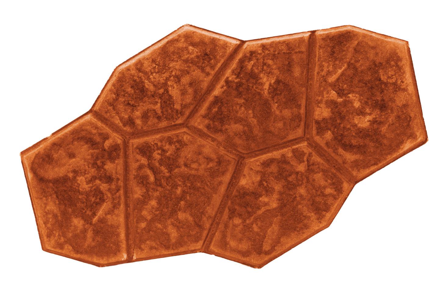 SCG Paving Tile Stamp Pave Series Turin Orange