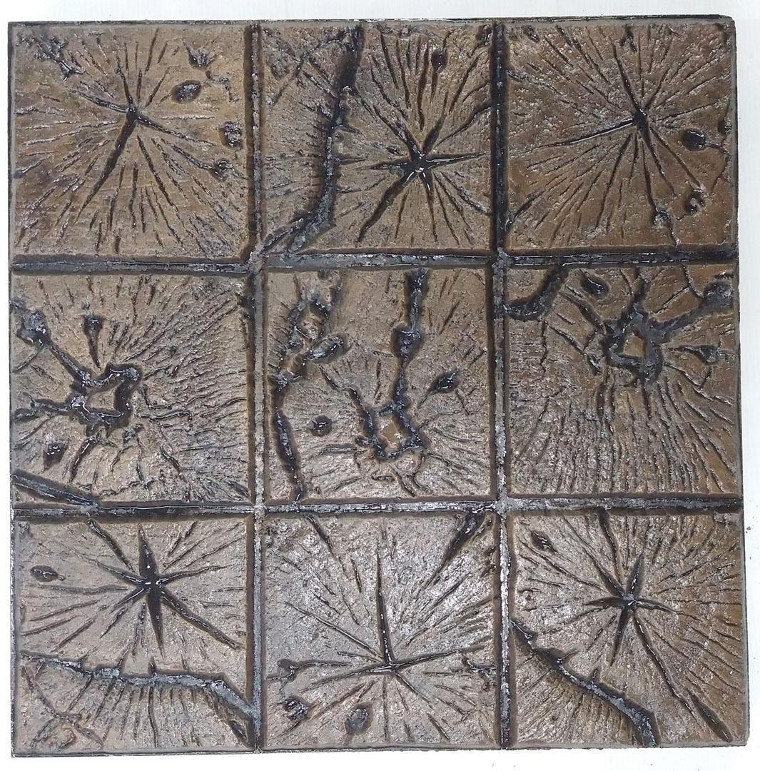 SCG Paving Tile Stamp Pave Series Wooden Brown